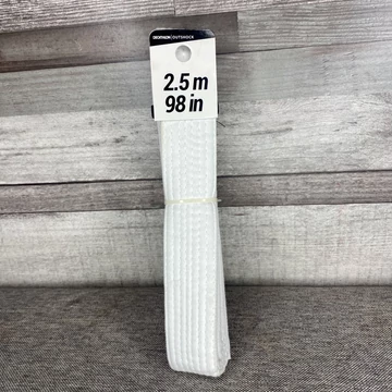 Decathlon Outshock fehér karate öv 2,5 m