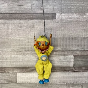 Pelham Puppets Angol vintage fa báb játék baba