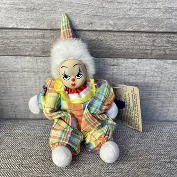 Simba porcelán bohóc figura