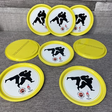 Coca Cola 1996 Olympic Games fém italalátét 12 db