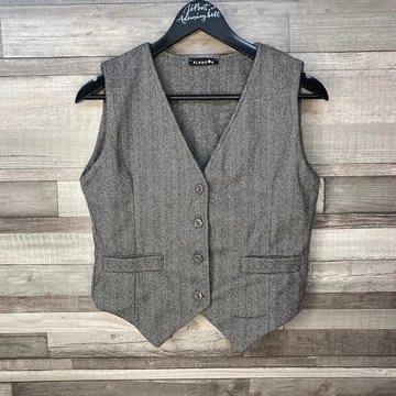 Flancos szövet mellényke M