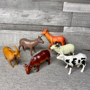 Műanyag farm állatai figurák