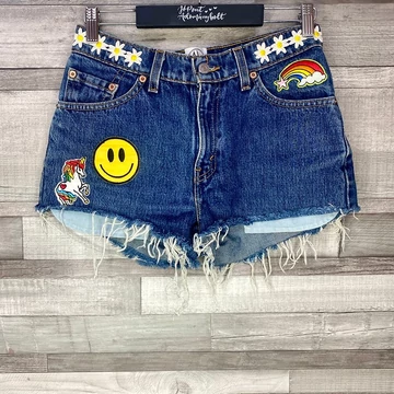 Levis American Butt díszített farmernadrág 36