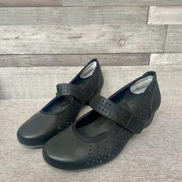 Easy Street Lyon bőr fekete cipő 4 1/2