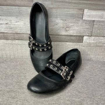 Graceland fekete duplapántos balerina cipő 39