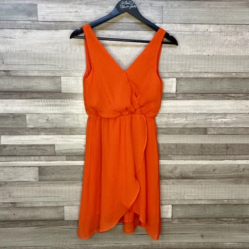 H&amp;amp;M lenge piros ruha 36