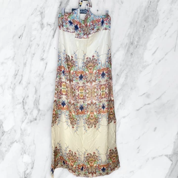 Promod mintás nyakbakötős nyári ruha 40