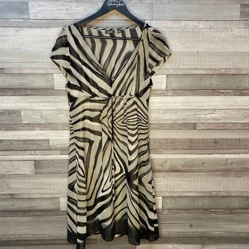 Mexx zebra-csíkos lenge ruha 38