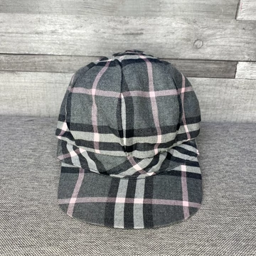 Burberry London replika szürke kockás női sapka