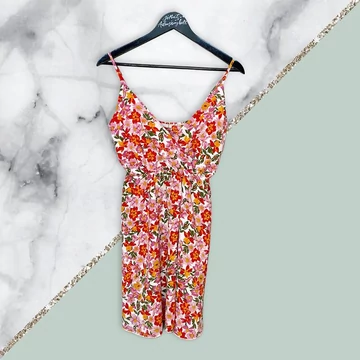 Fisherfield virágos átlapolós nyári ruha 36