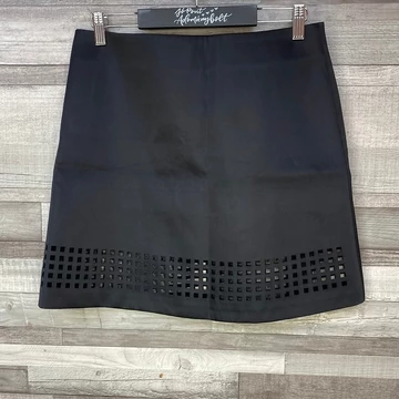 Topshop fekete lyukacsos szoknya 40