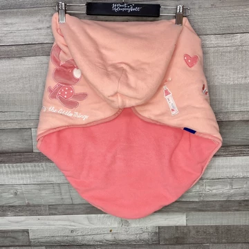 Lupilu rózsaszín nyuszis kiscsillag ülésbe köthető takaró 0-6 hó