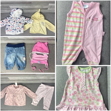 Brendon, Baby Club, Takko újszülött kislány ruhacsomag 50-56