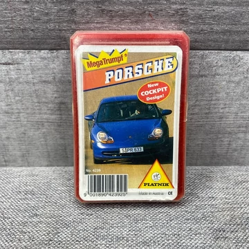 Piatnik: MegaTrumpf Porsche New Cockpit Design autóskártya szett