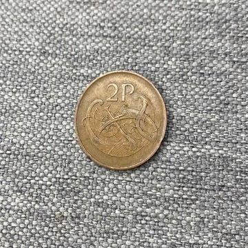 Ír Penny 1975 régi pénzérme
