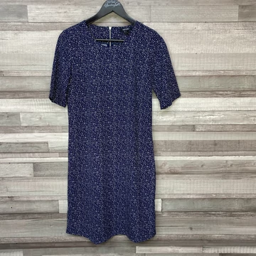 Esmara kék-fehér pöttyös rövid ujjú ruha 38