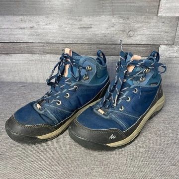 Quechua waterproof kék túrabakancs 35