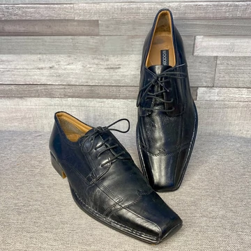 Woodbridge fekete férfi elegáns bőr cipő 41