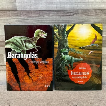 T.K.K. Barangolás az őslények világában; Dinoszauruszok és az ősvilág állatai könyvcsomag