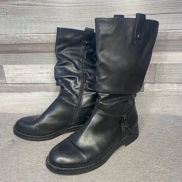 Jenny Fairy fekete bélelt csizma 41