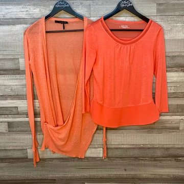 Calvin Klein korall színű felső szett XS-S