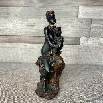 Afrikai dekor szobor