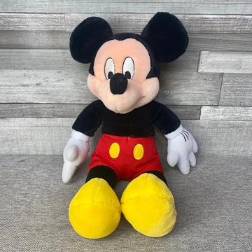 Vintage Disney Mickey Mouse plüss egér figura