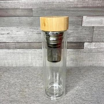 Ice Glass szűrős üvegkulacs