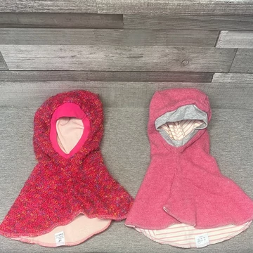 Fidini balaklava rózsaszín-pink sapka szett 48