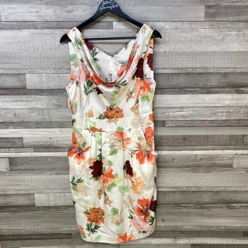 H&amp;amp;M selymes virágmintás női ruha 44