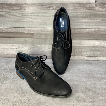 Urban-X fekete alkalmi férfi cipő 43