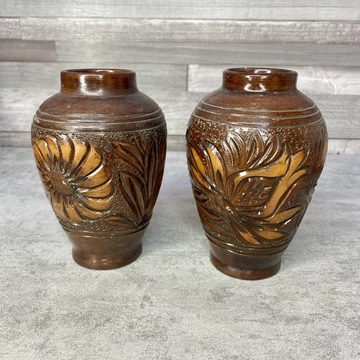 Korondi barna váza szett