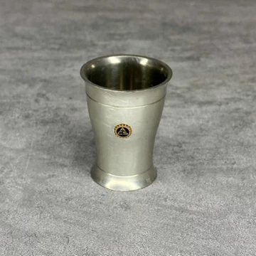 Peka Neuchatel vintage ezüstözött röviditalos pohár, fémmunka