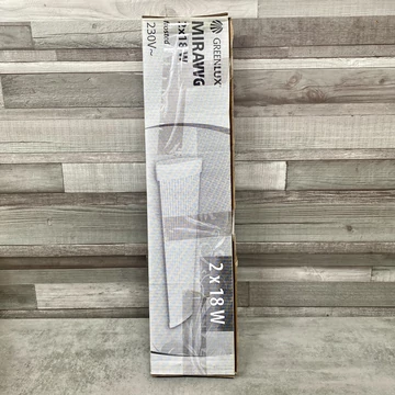 Greenlux MIRAVVG 2 x 18 W frosted 230 V fénycsöves lámpa