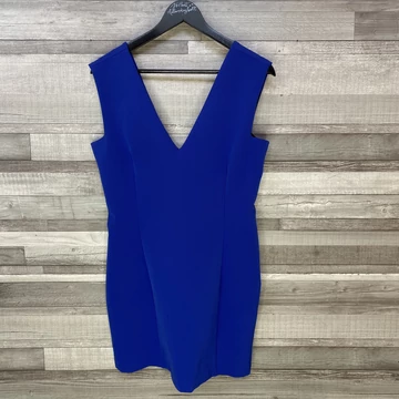 Zara Woman királykék elegáns ruha L