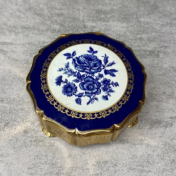 Stratton Royal Blue Rose ékszertartó doboz