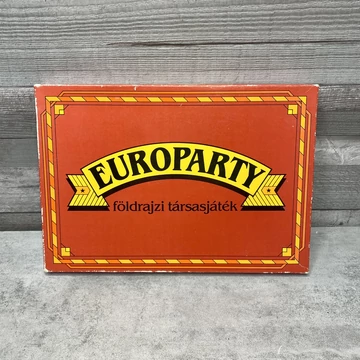 Europarty retro földrajzi társasjáték