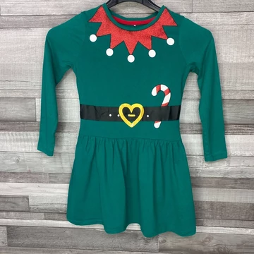 George karácsonyi elf kislány ruha 104-110