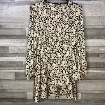 Zara elegáns virágmintás ruha M