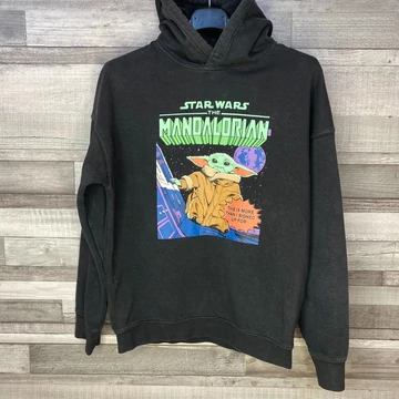 H&amp;amp;M Star Wars Mandalorian kapucnis pulóver 146-152