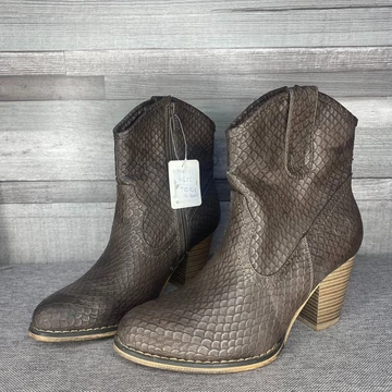 Fabs barna western bokacsizma 36