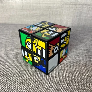 Minions Rubik's Cube mesefigurás Rubik kocka