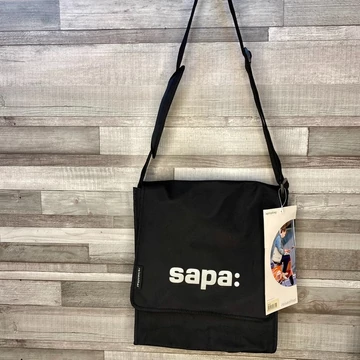 Reisenthel SAPA fekete laptoptáska, válltáska