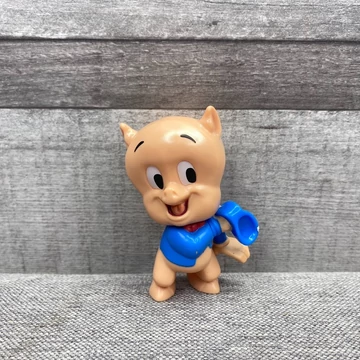 Ritka McDonalds Looney Tunes Porky Pig játék figura