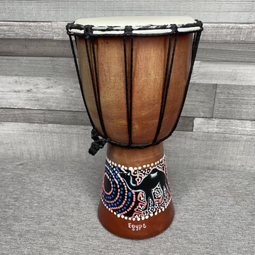 Afrikai mintás fa dob