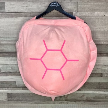 Rózsaszín puha plüss teknőspáncél jelmez, párna