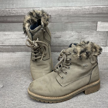 Tom Tailor bélelt barna bokacsizma 35