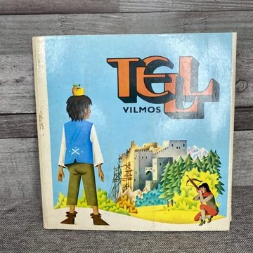 Tell Vilmos 3D-s retro mesekönyv