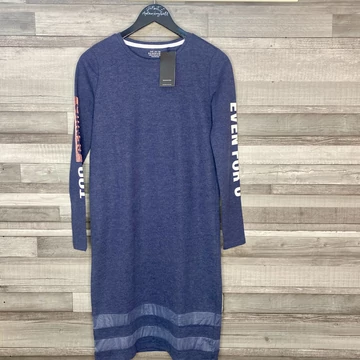 Reserved farmerkék hálós ruha 164