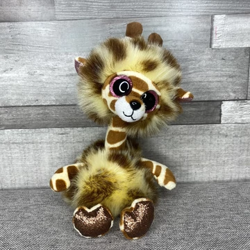 Ty Beanie Boos Gertie csillogó szemű zsiráf plüss